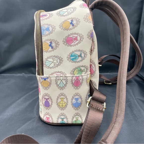 Loungefly Disney Princess Dresses Cream Backpack main image 7